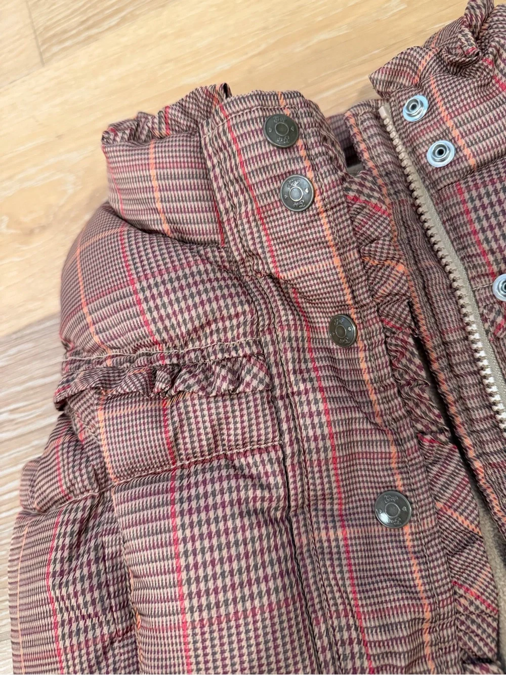 Baby Gap • Plaid Puffer Vest